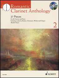 Romantic Clarinet Anthology #2 BK/CD cover